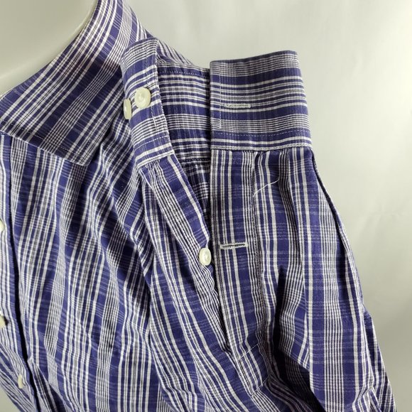 Michael Kors Men Button Front Dress Shirt 15.5 - Picture 4 of 7